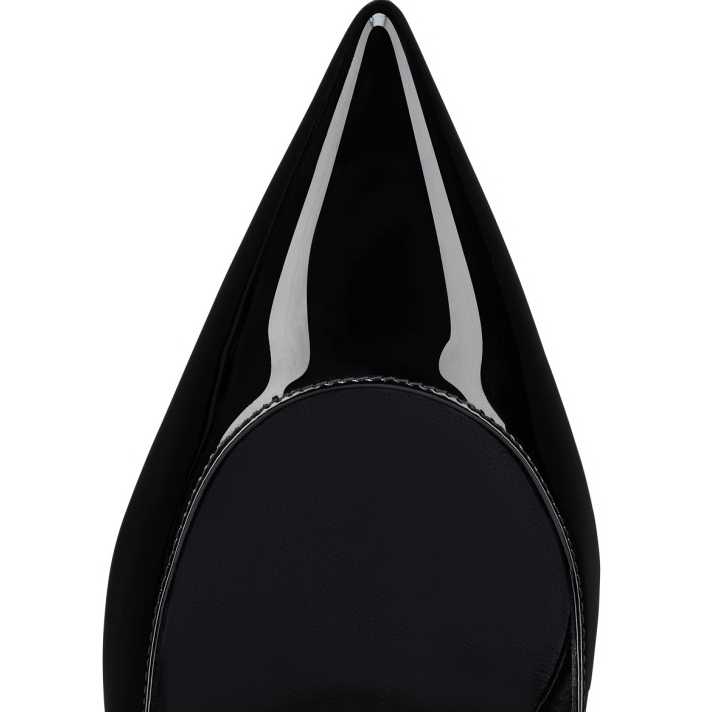 CL Hot Chick Sling 70 Mm Sling Back Pumps Patent Leather Black