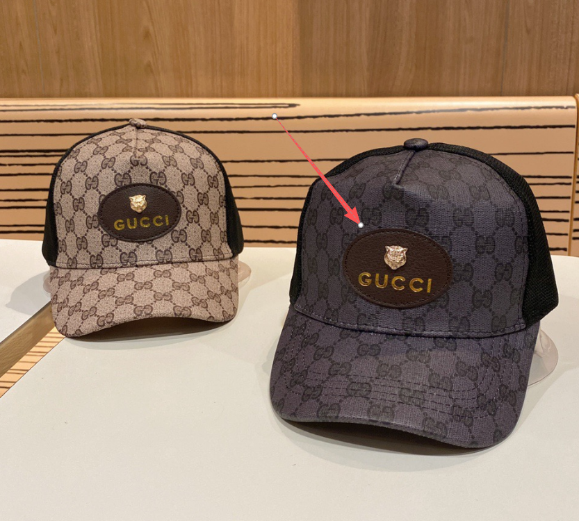 Gucci Tiger GG Supreme Monogram Baseball Caps