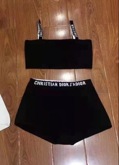 BRALETTE & BRIEF Stretch Viscose Cotton