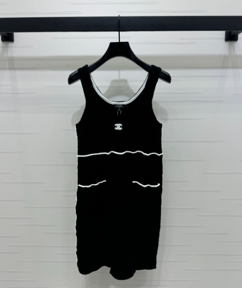 Chanel 25 Monogram Cotton Mini Dress