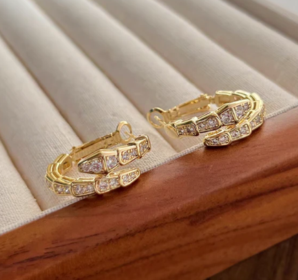 SERPENTI EARRINGS DIAMOND