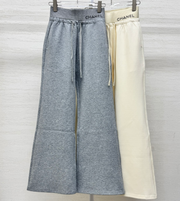 Chanel 2026 Rhinestone Waistband Casual Pant Cotton 356983