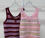 Chanel 2026 Crew Neck Vest Wool Acrylic 356917