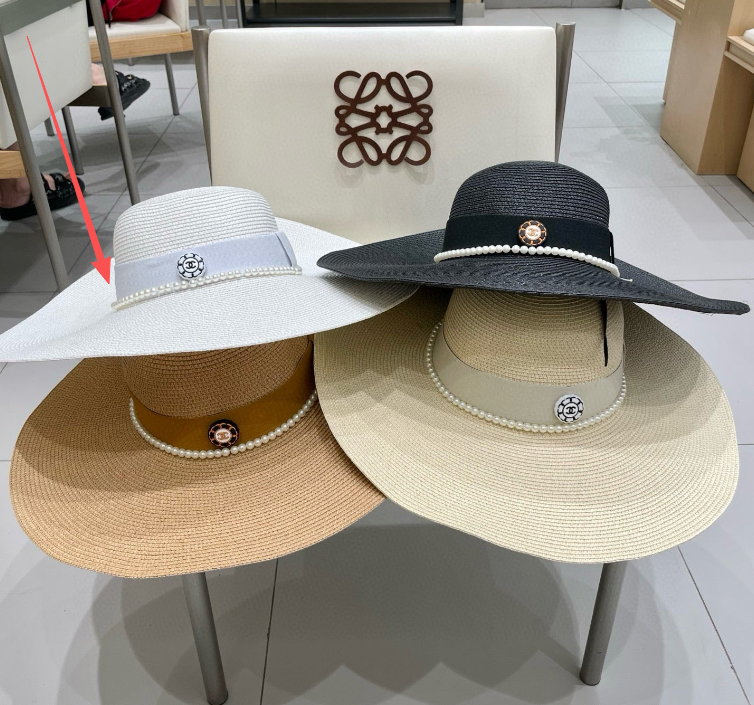 Chanel Wide-brimmed Hat 412790