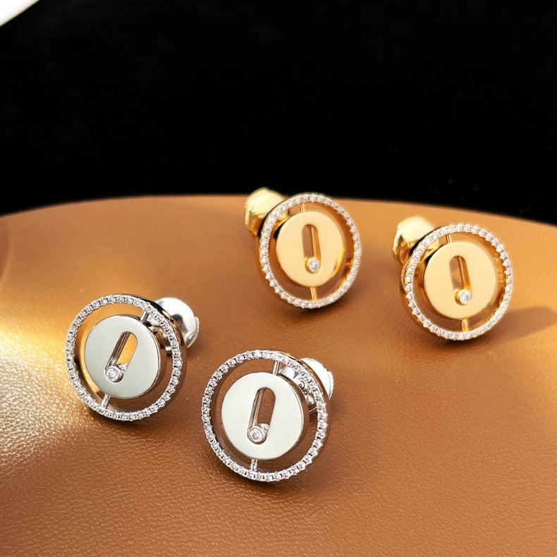 PUCES LUCKY MOVE DIAMOND EARRINGS