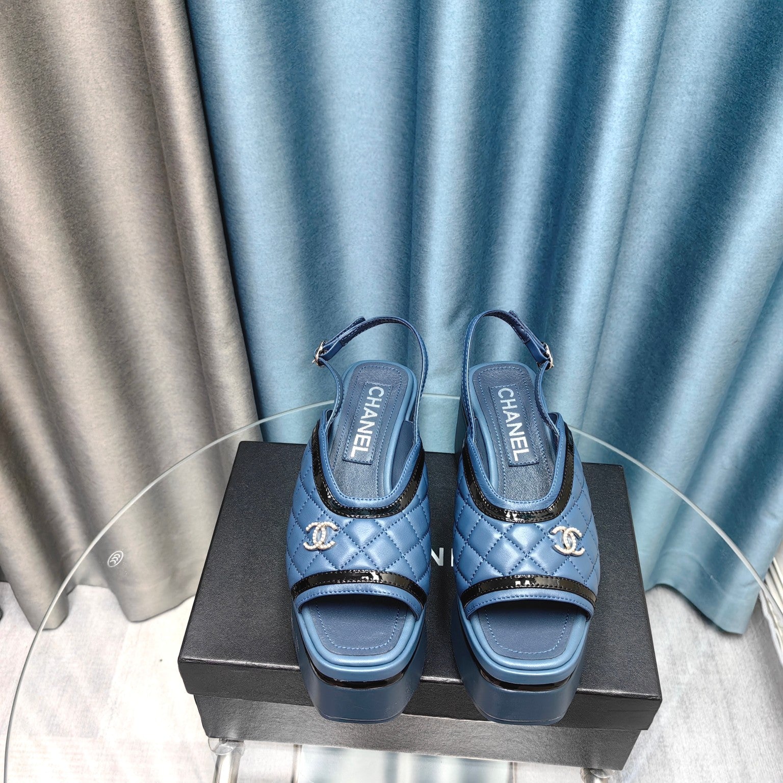 Chanel 2026 Platform Sandal Cowhide 712347