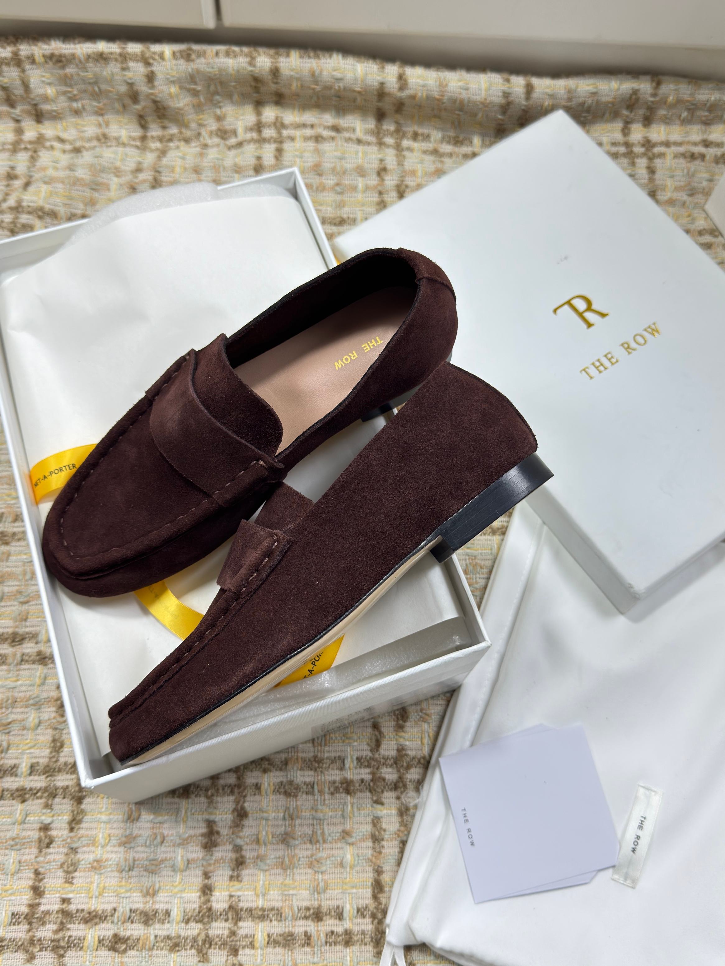 The Row 2025 Loafer Suede 560615