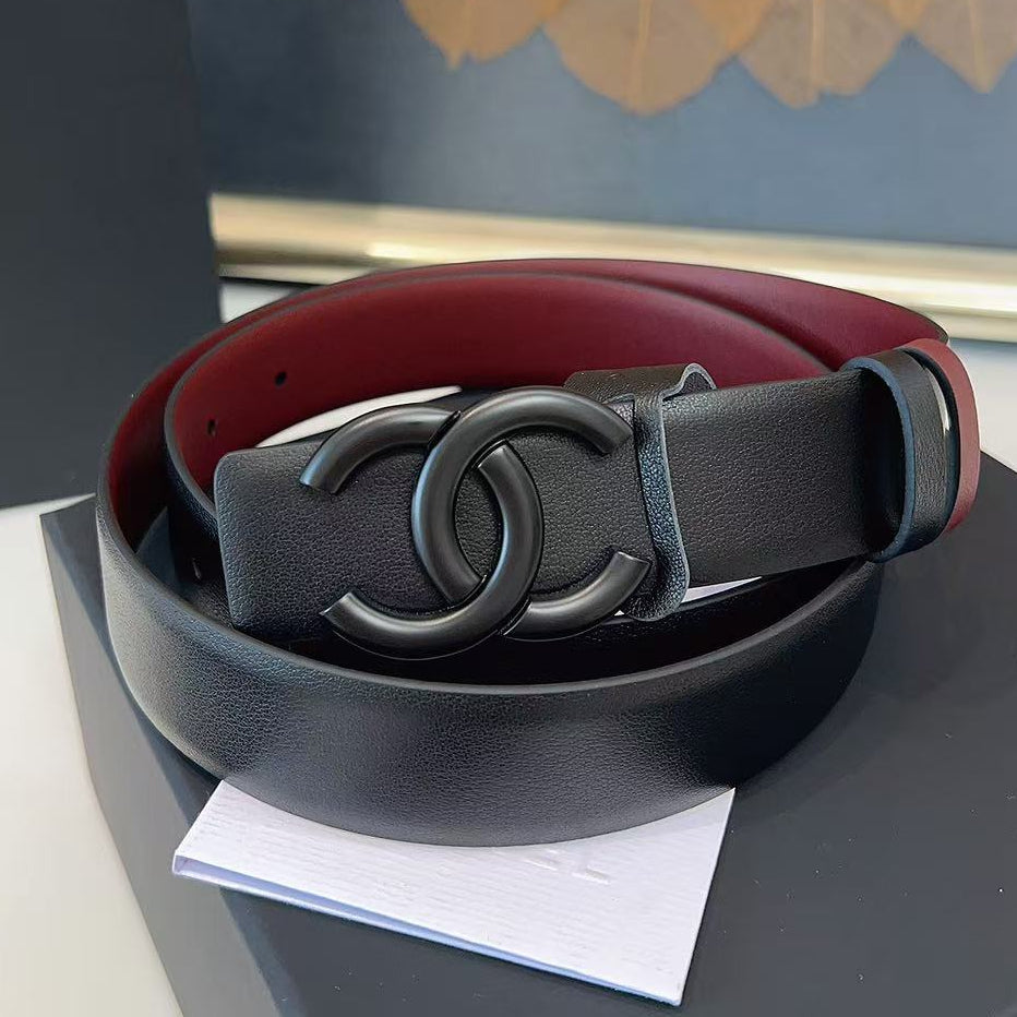 Miumiu 2026 Reversible Belt 30mm Cowhide 215514