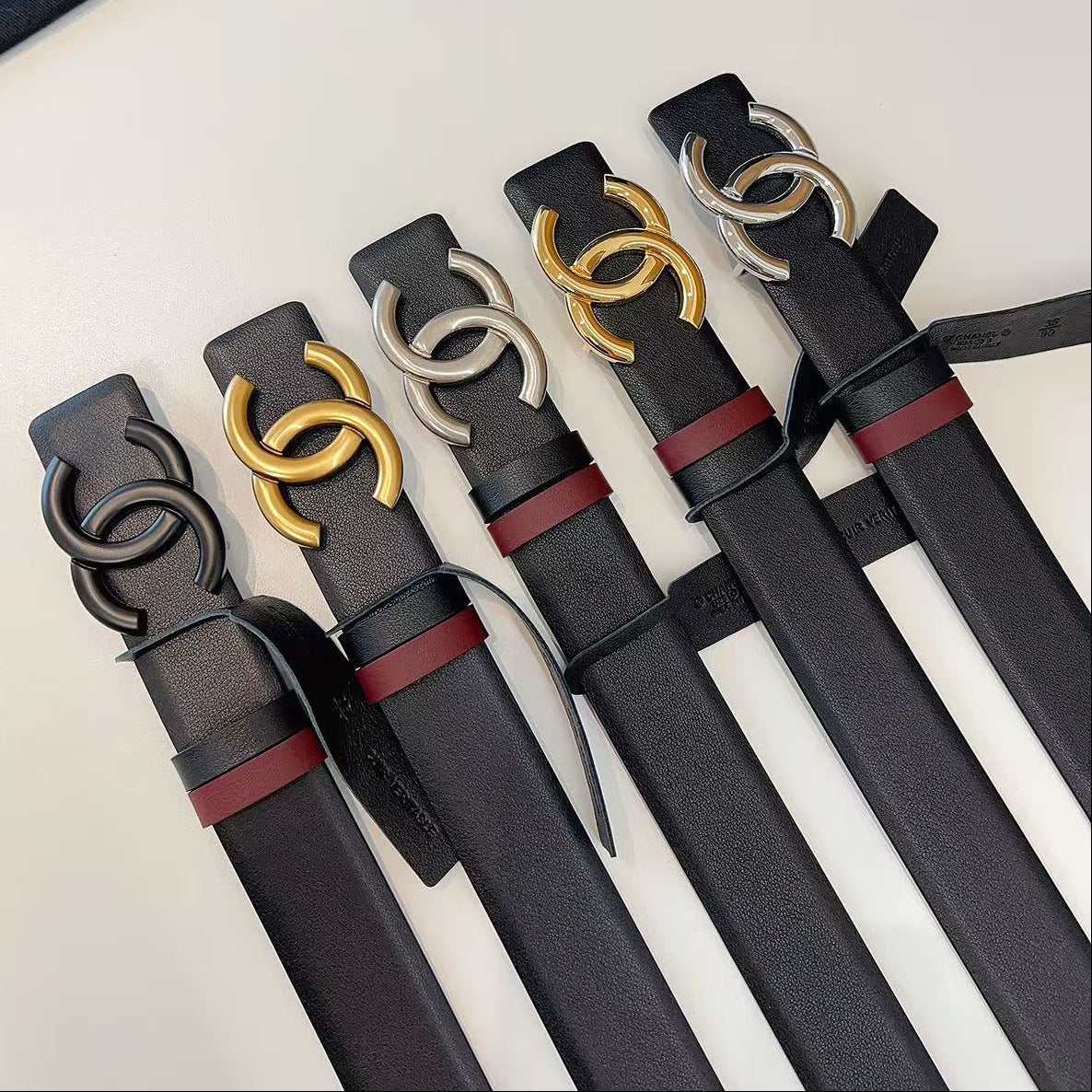 Miumiu 2026 Reversible Belt 30mm Cowhide 215514