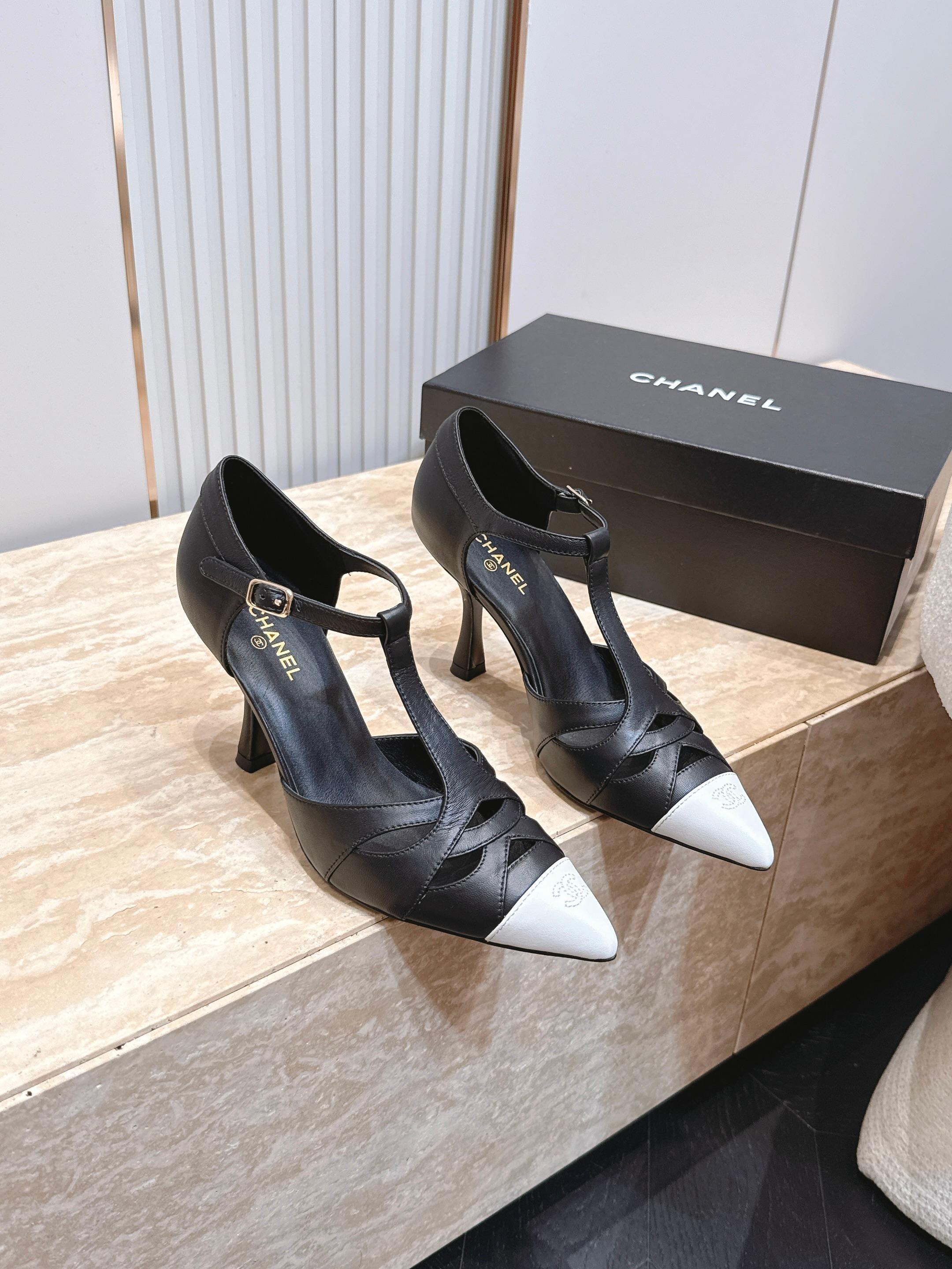 Channel 2026 Slingback Pump 90mm Calfskin 898934