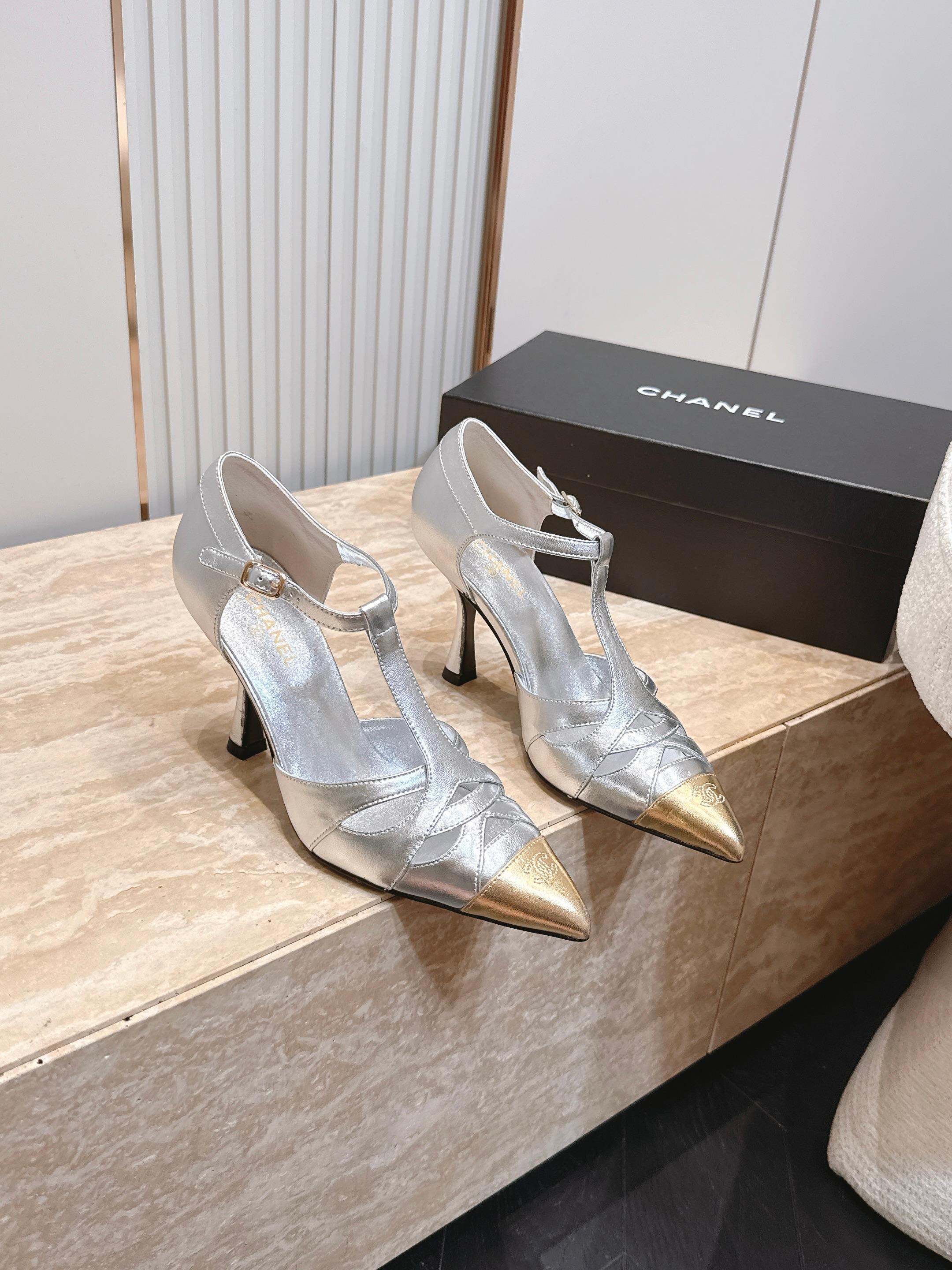 Channel 2026 Slingback Pump 90mm Calfskin 898934