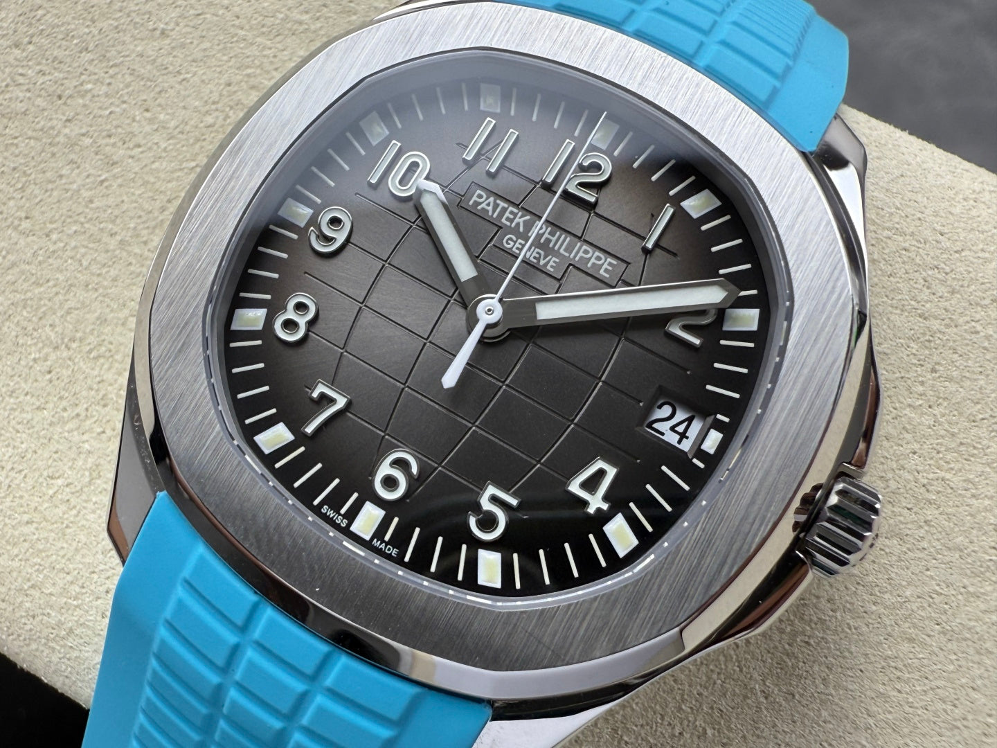 Patek Philippe Aquanaut 40mm Steel Case Rock Grey Dial