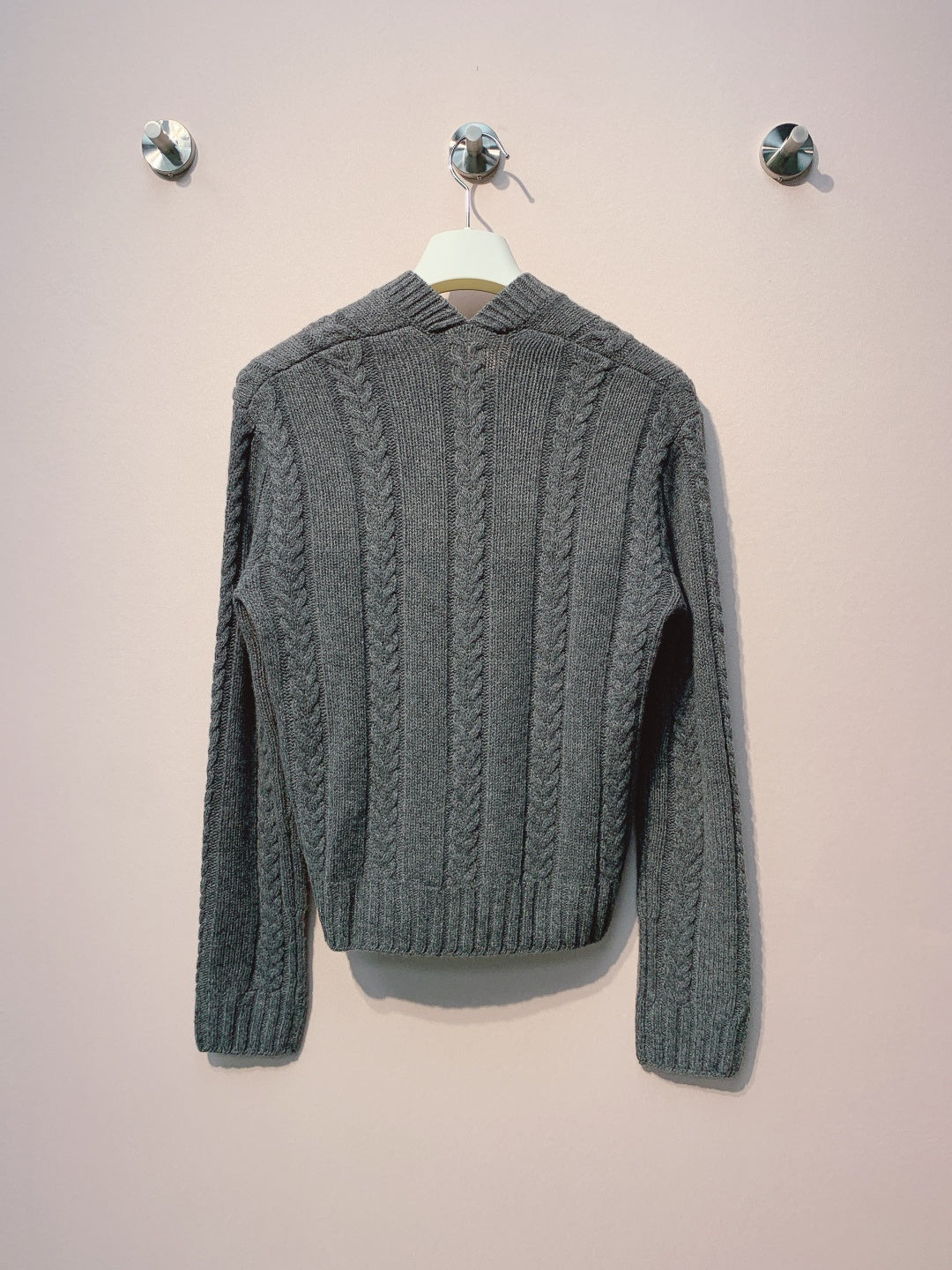 Loewe 2025 Sweater Gray and Brown Wool 315946