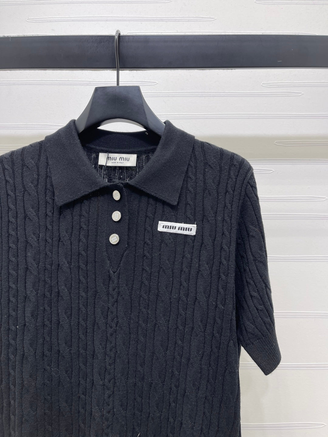Miumiu 2026 Polo Shirt Wool