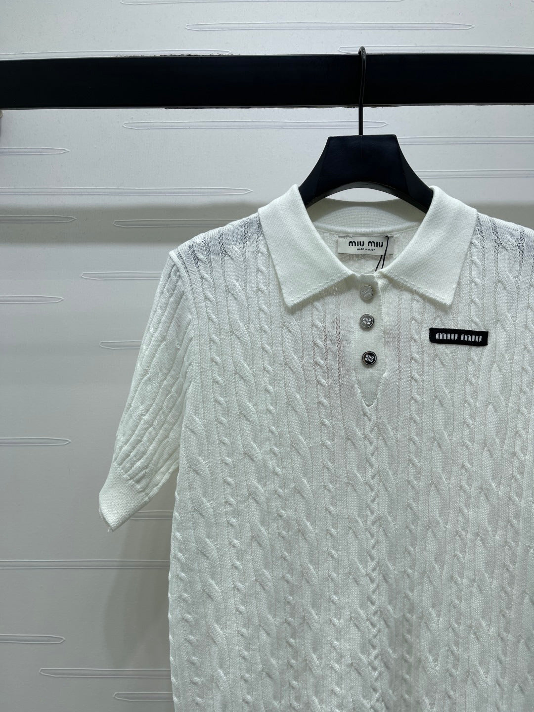 Miumiu 2026 Polo Shirt Wool