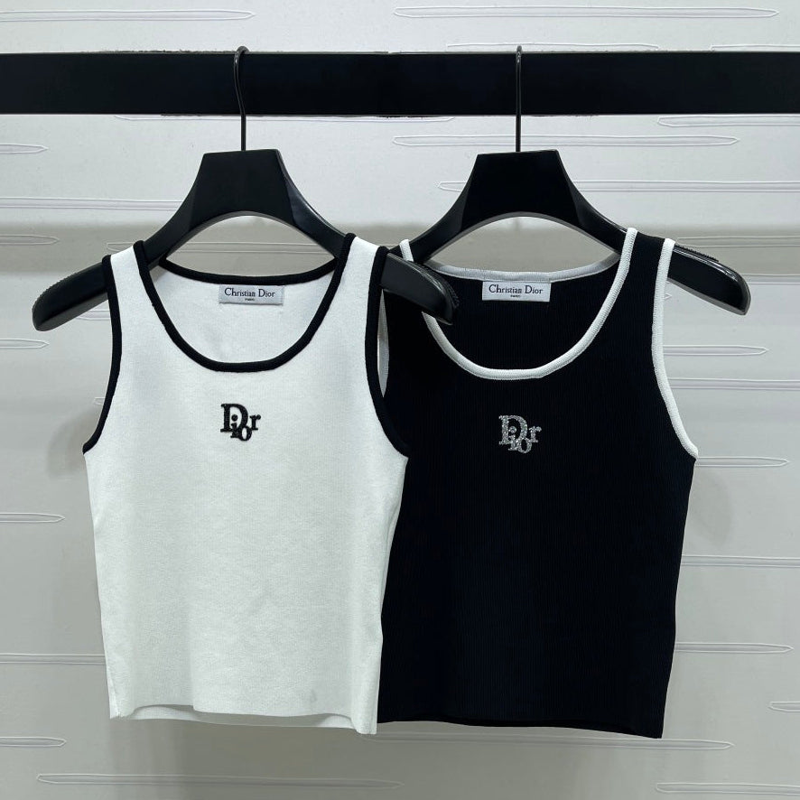 Dior 2026 Crew Neck Knitted Vest Wool