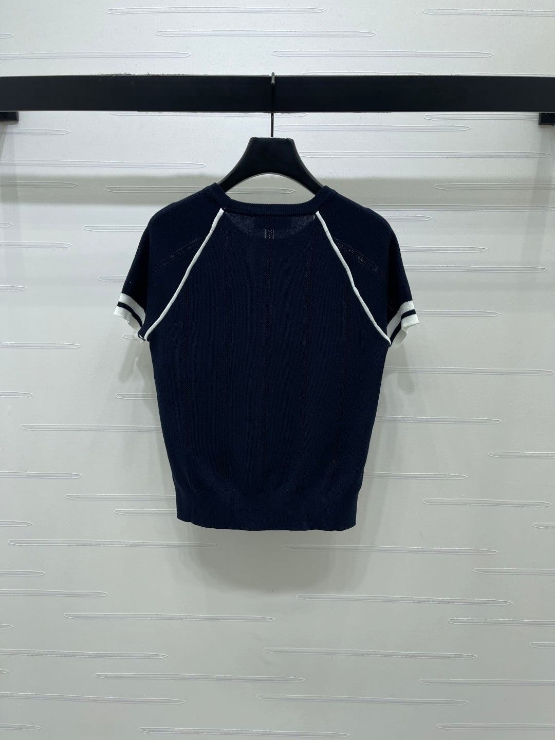 Miumiu 2026 T-shirt White Blue Brown Wool