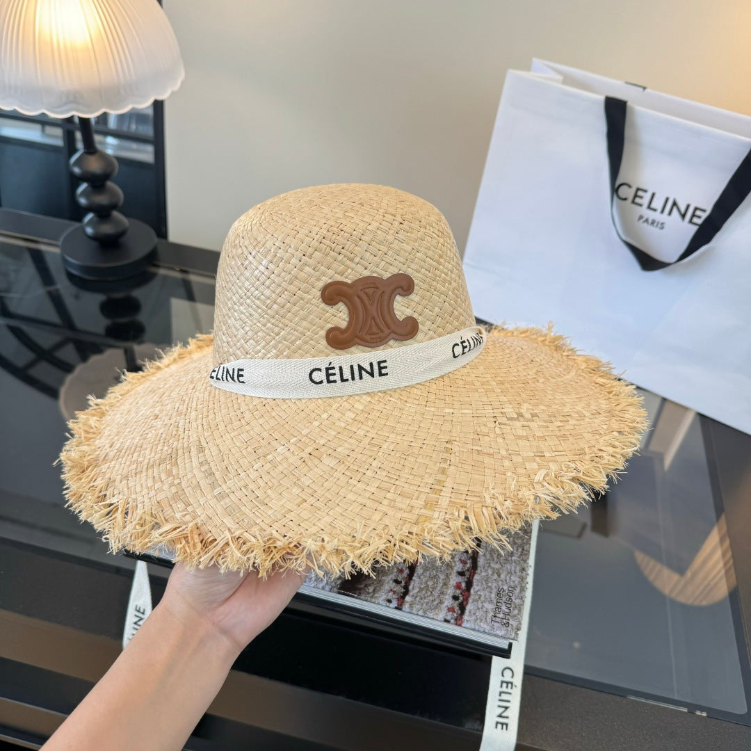 Celine Large Straw Hat 400880