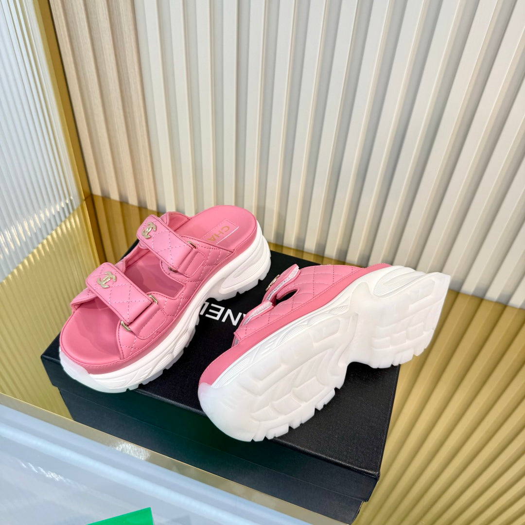 Chanel 2026 Platform Sandals Calfskin 927909
