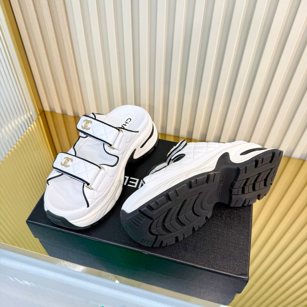 Chanel 2026 Platform Sandals Calfskin 927909