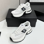 Channel 2026 Chunky Sneaker 5mm Mesh Suede Calfskin 894908