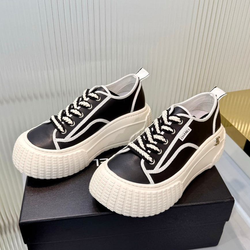 Chanel 2026 Casual Sneakers Denim Leather 927706