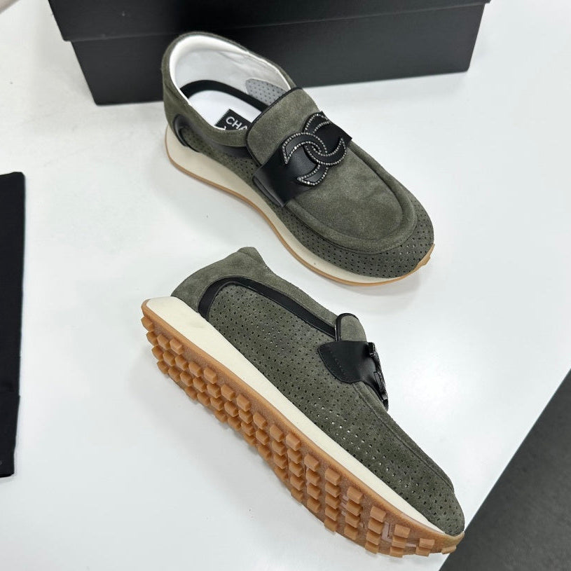 Chanel 2026 Panda Sneakers Suede Cowhide 926338