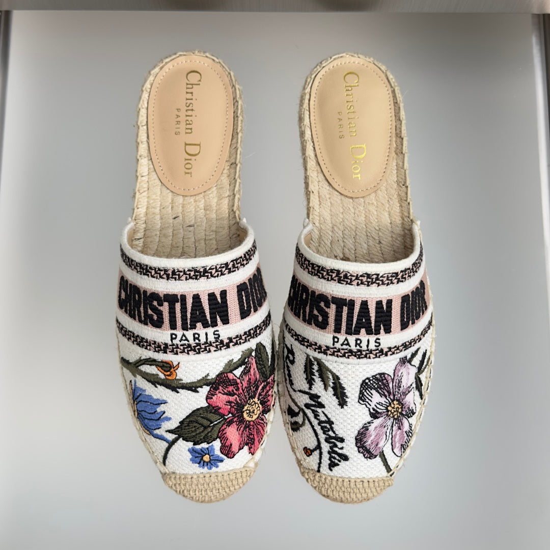 Dior 2026 Granville Espadrille Mule Fabric 972431