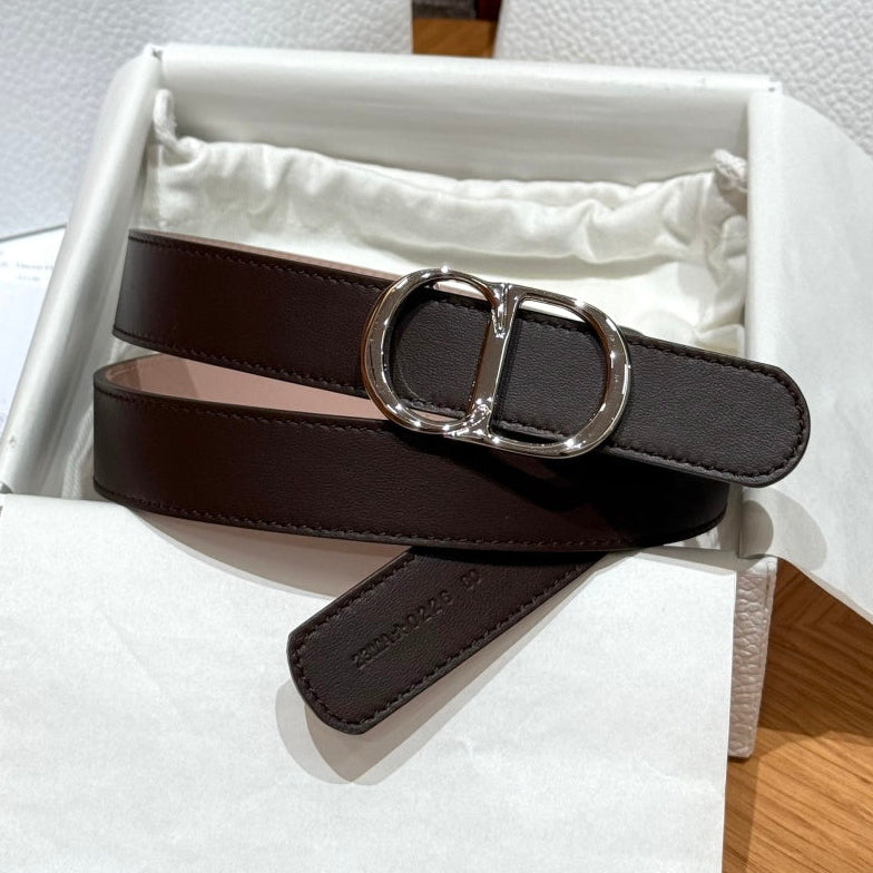 Dior 2026 30 Montaigne Reversible Belt 20mm Leather 215407