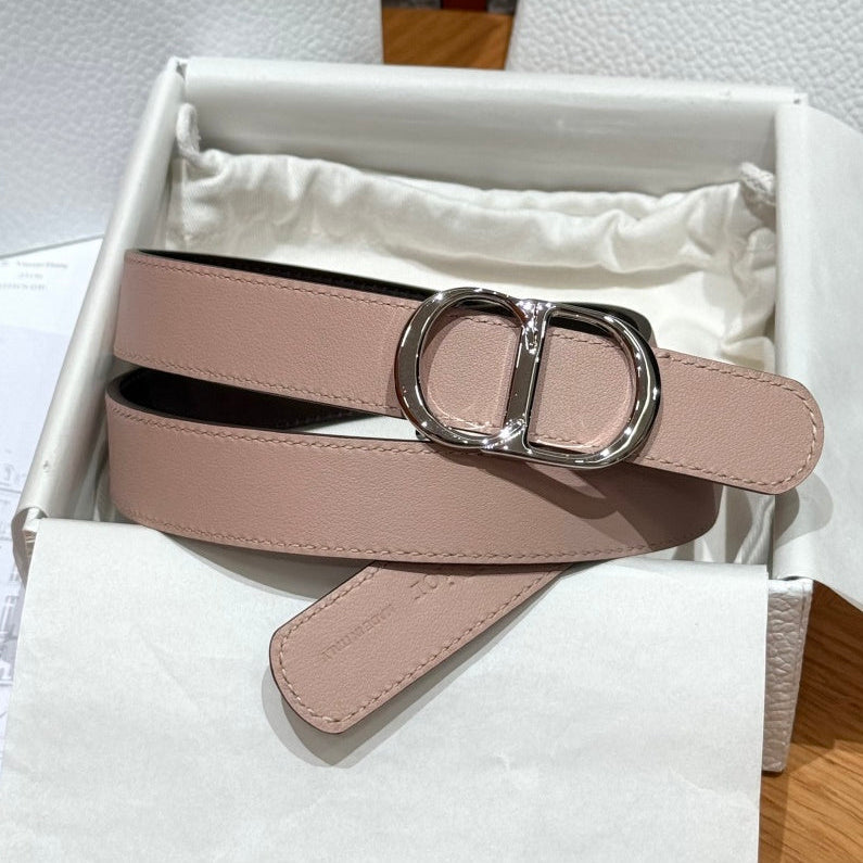 Dior 2026 30 Montaigne Reversible Belt 20mm Leather 215407