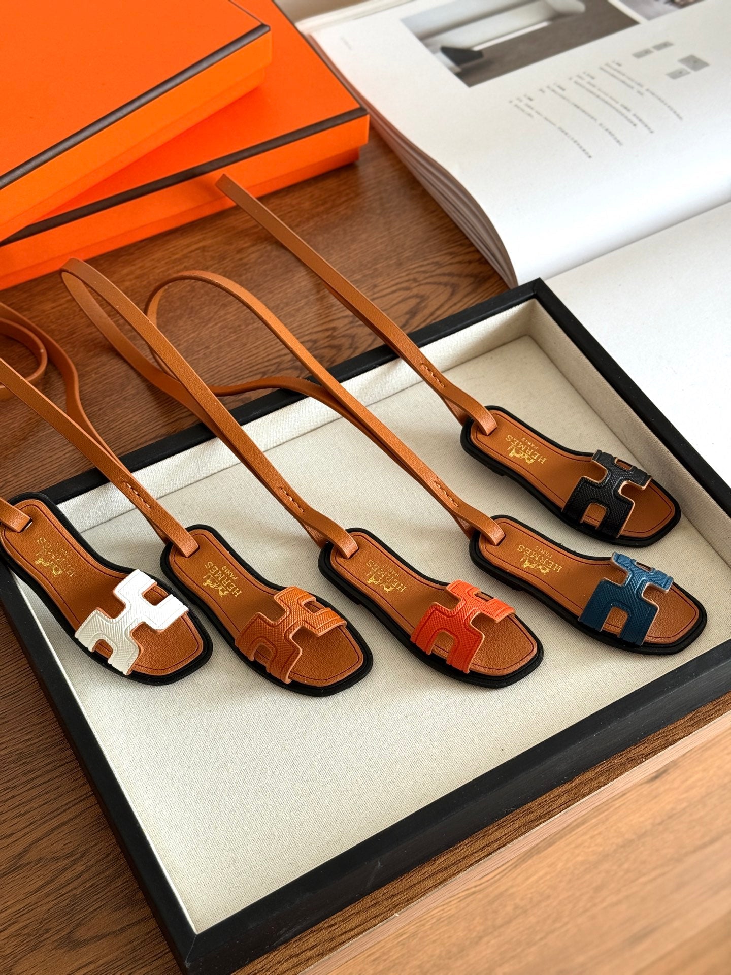 Hermes Oran Nano Charm Leather