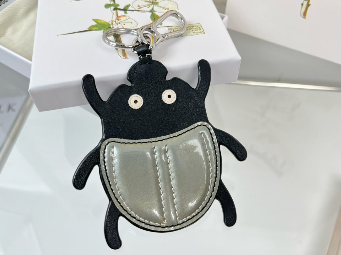 Loewe Beetle Charm Leather