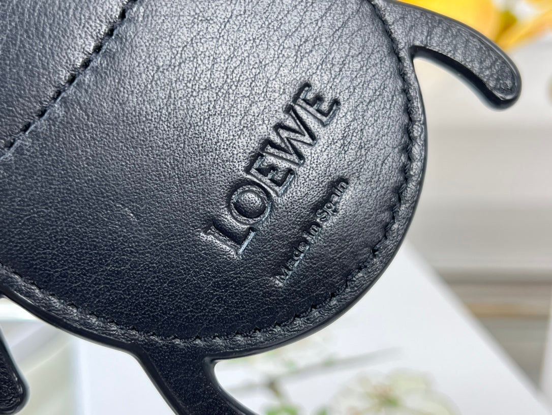 Loewe Beetle Charm Leather