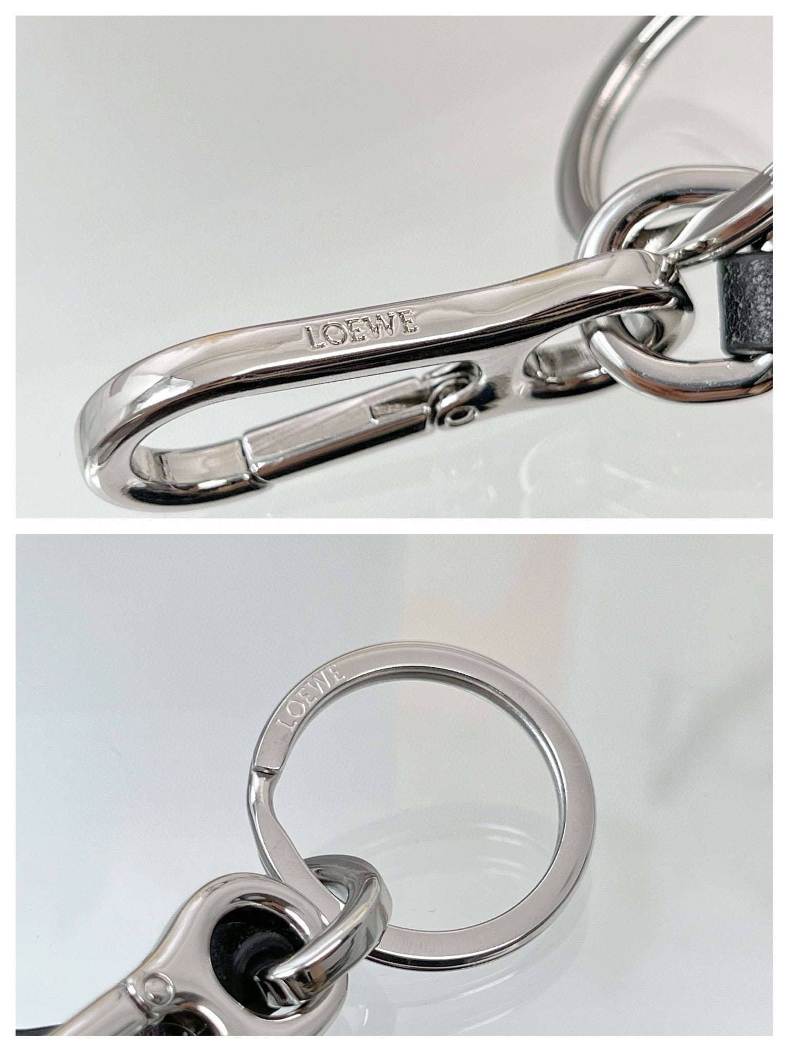 Loewe Butterfly Charm Leather