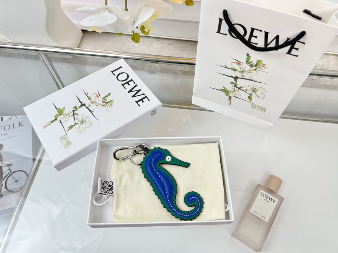 Loewe Hippocampus Charm Leather