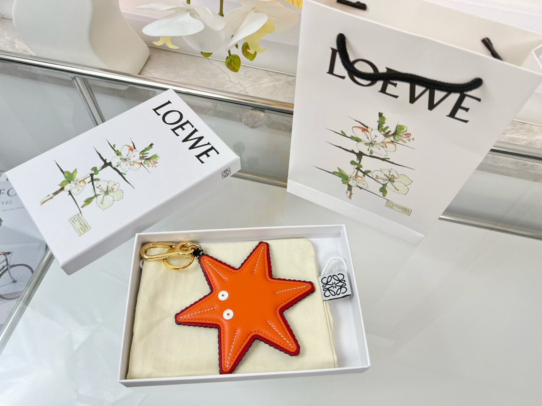Loewe Star Charm Leather