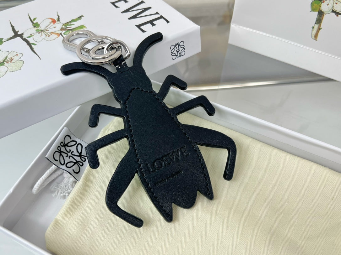 Loewe Grasshopper Charm Leather