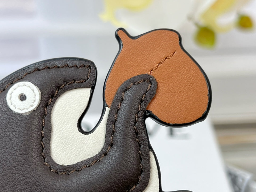Loewe Squirrel Charm Leather