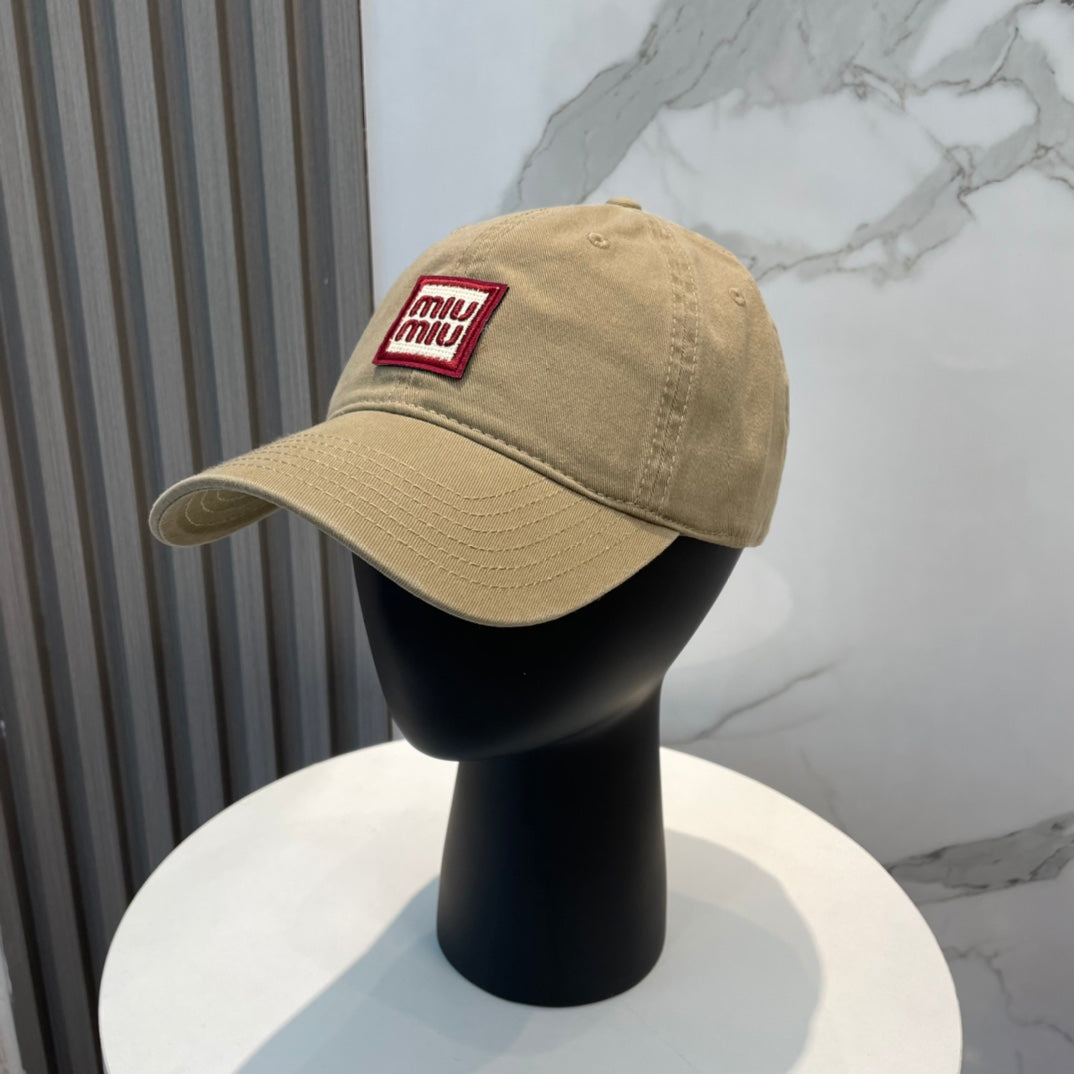 Miumiu Baseball Cap Multicolor Cotton 250071
