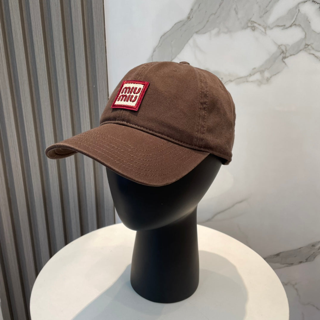 Miumiu Baseball Cap Multicolor Cotton 250071