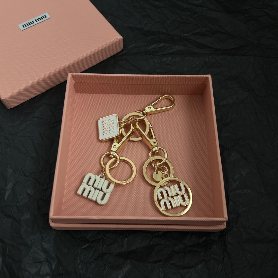 Miumiu Logo Charm 483471