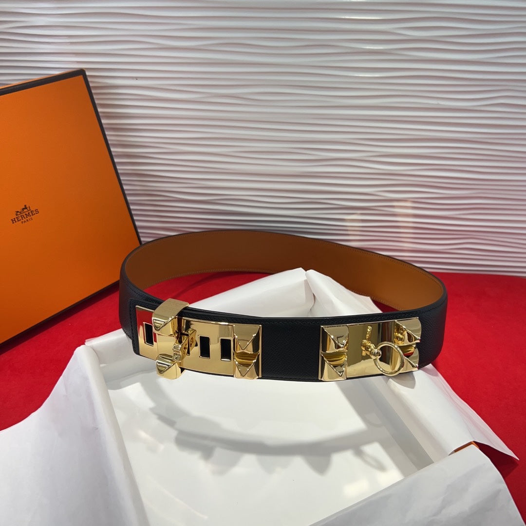 Hermes 2026 Collier De Chien Belt 45mm Leather