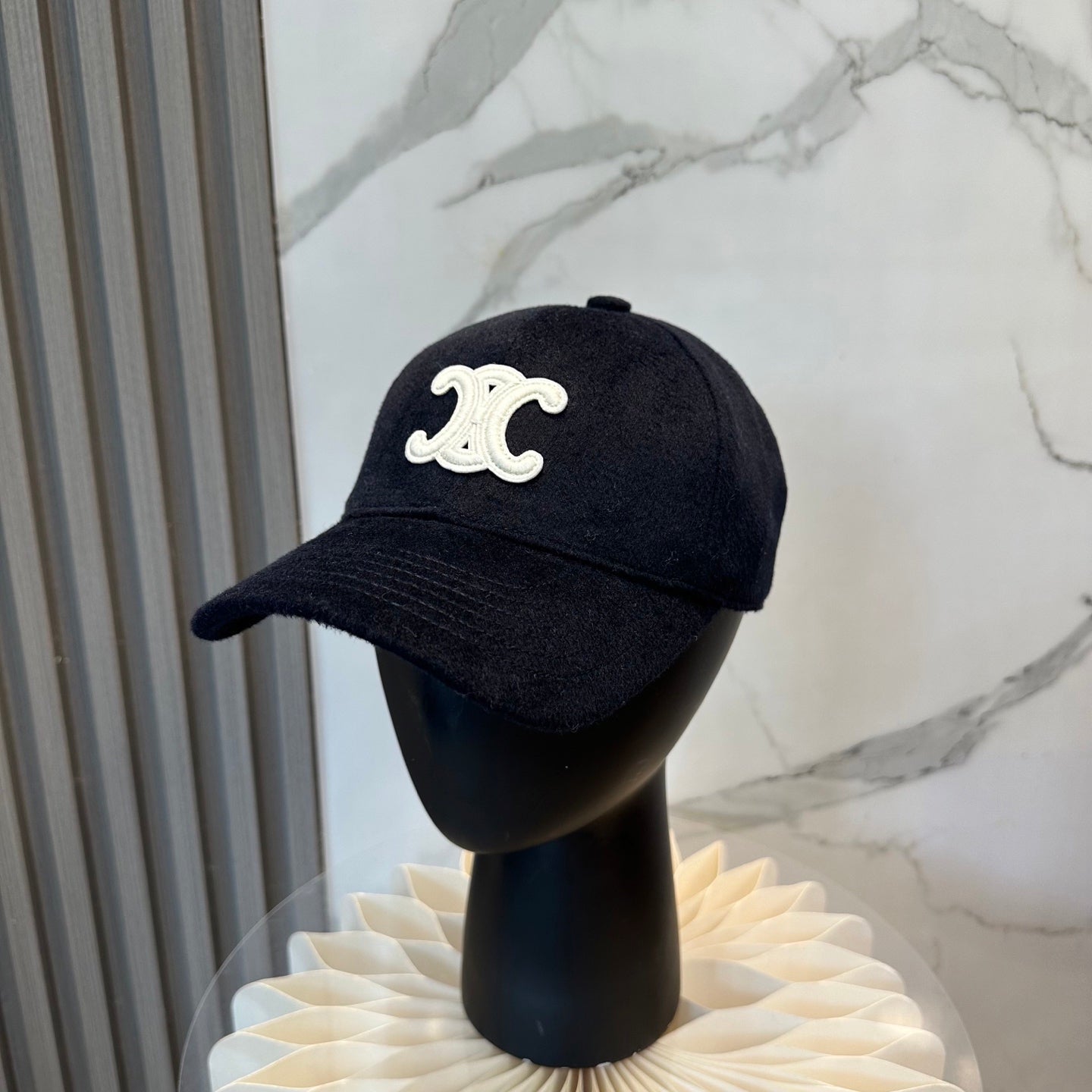 Celine Cashmere Baseball Cap 249987