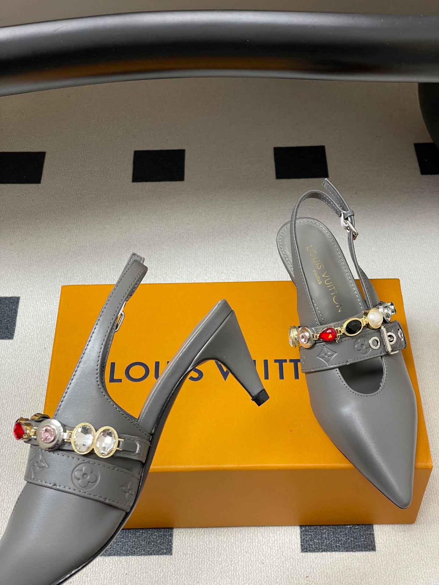 LV 2026 Vibe Slingback Pump Cowhide