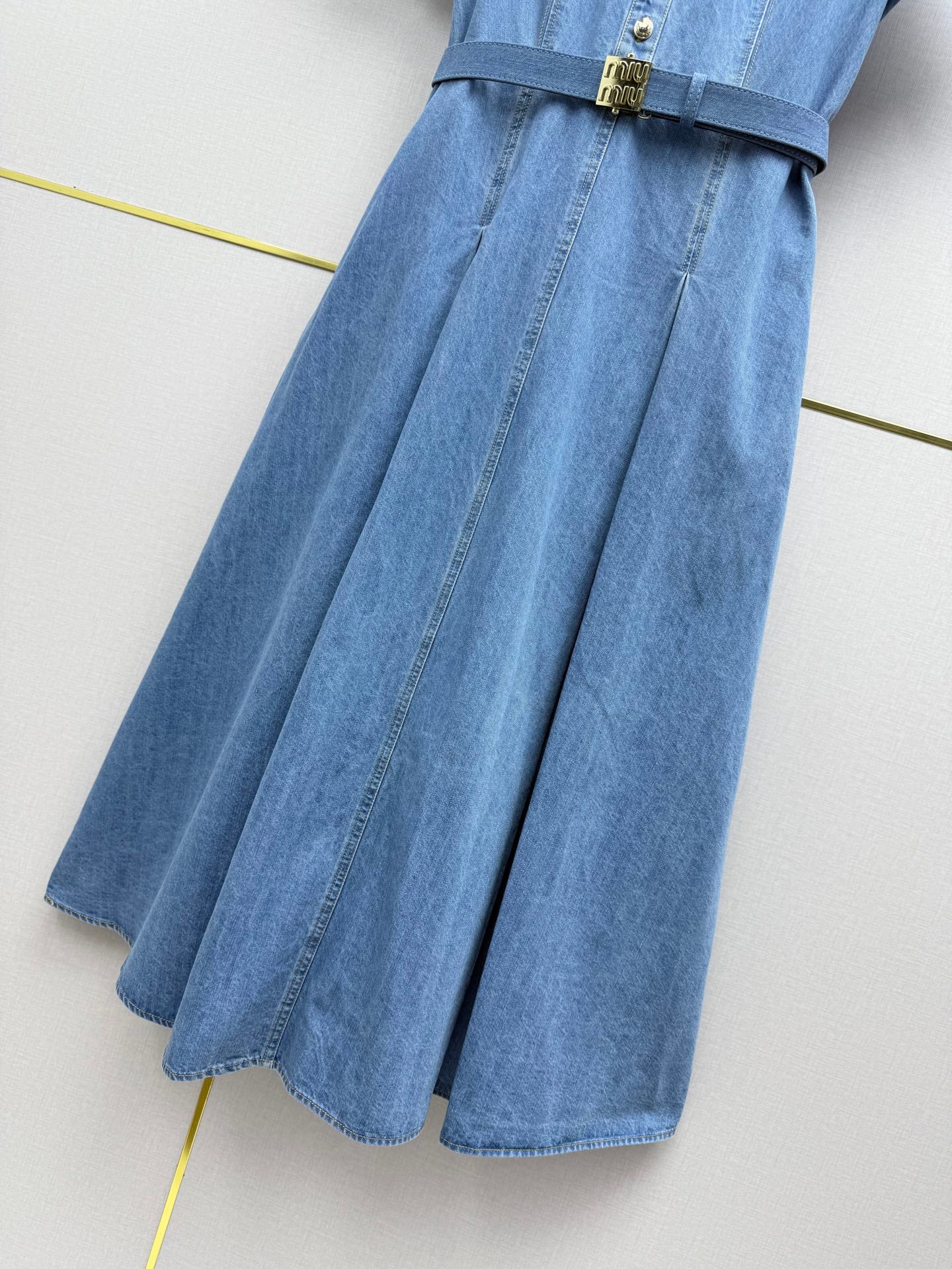 Miumiu 2026 Denim Dress Cotton 351559