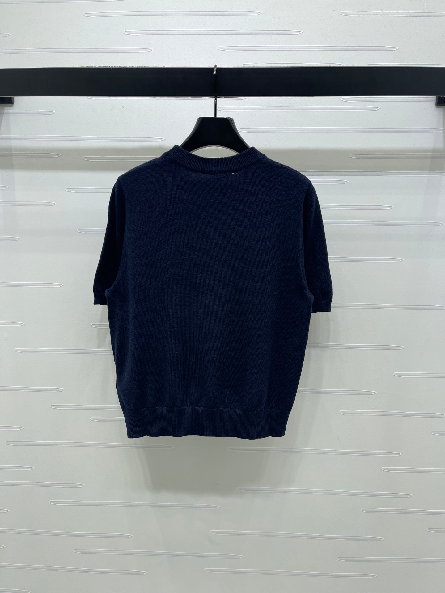 Dior 2026 Number with Logo Short-Sleeve T-Shirt Wool