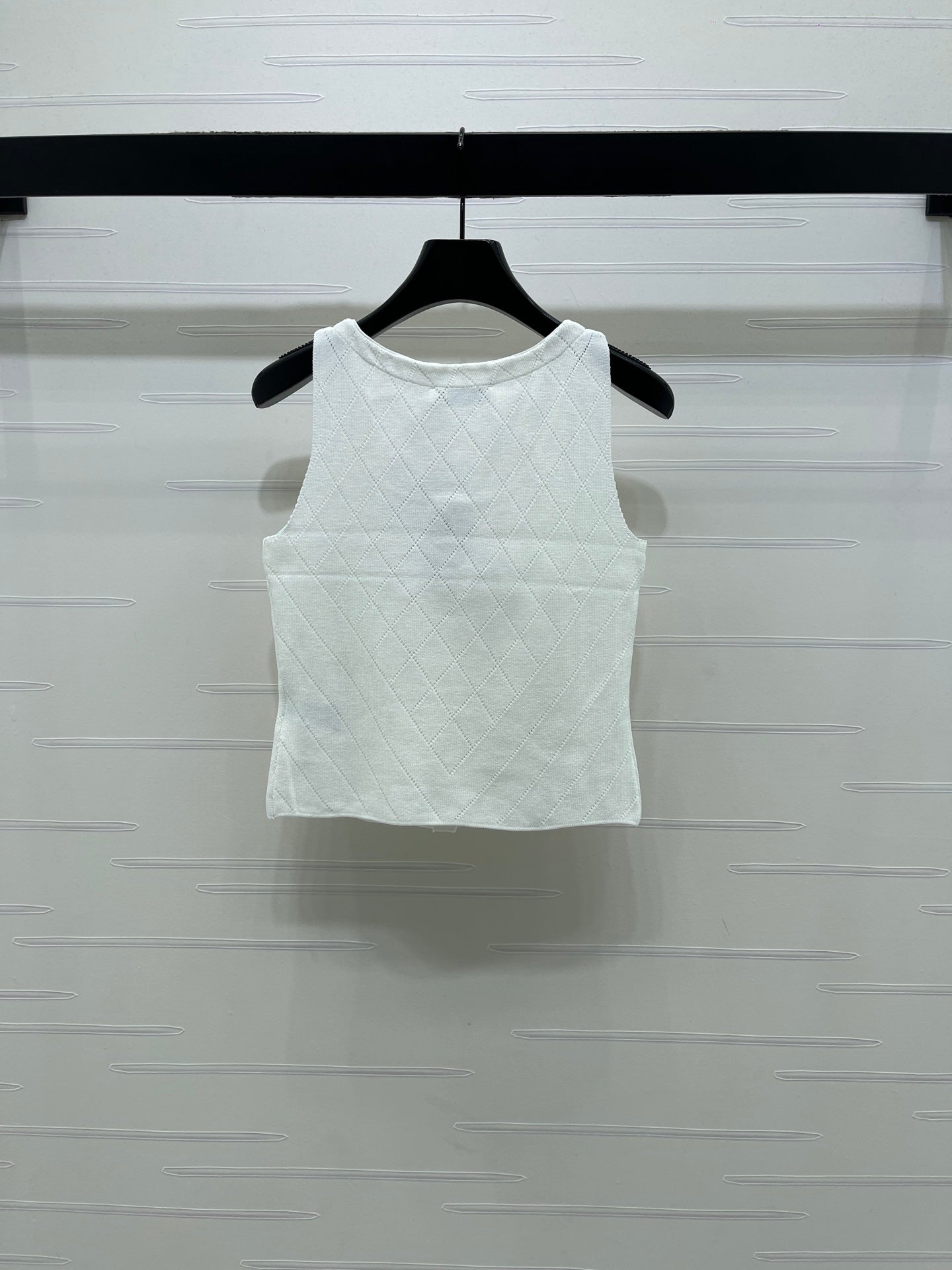 Dior 2026 Vest With Gold Button Wool