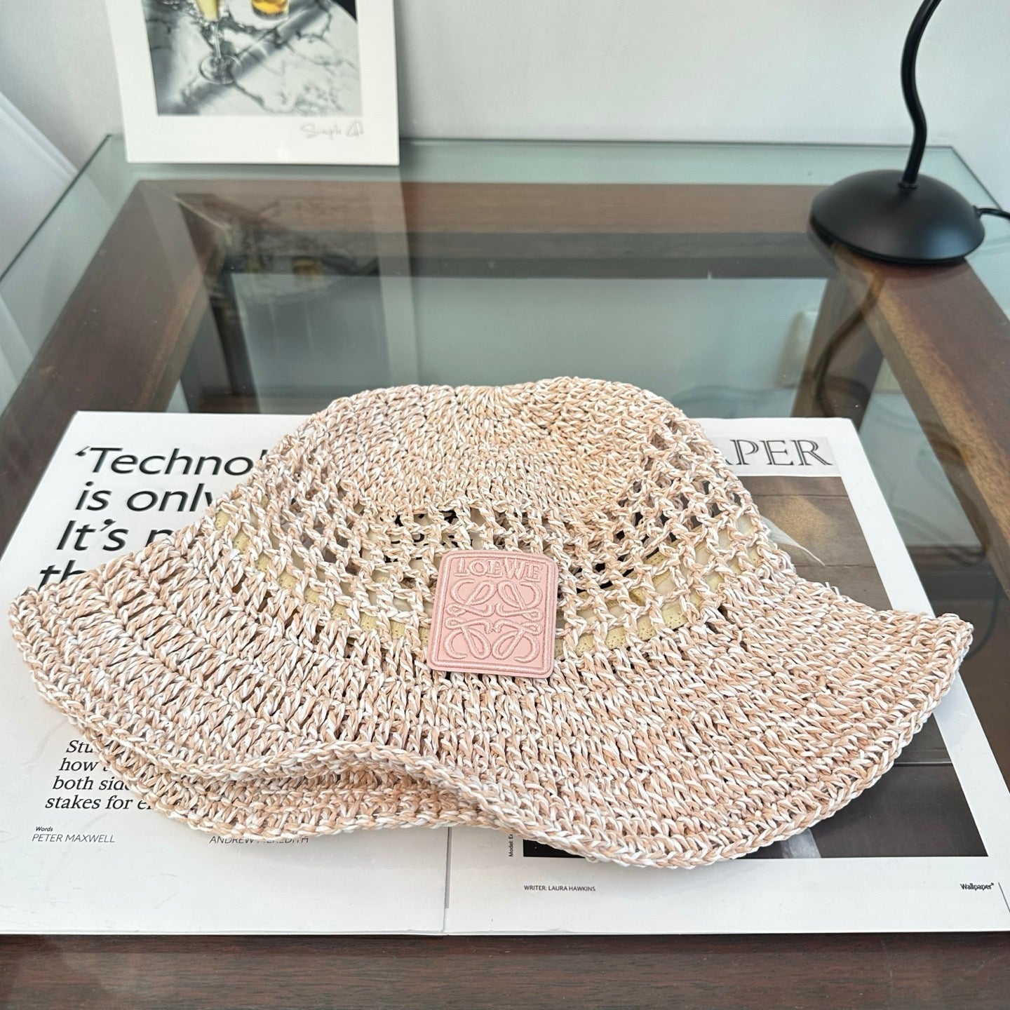 Loewe Raffia Straw Hat 262247