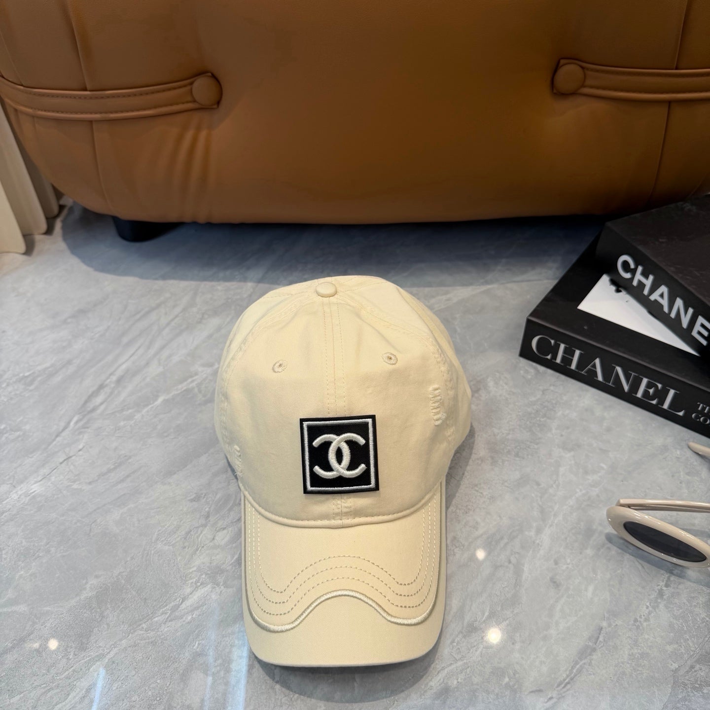 Chanel Logo Baseball Cap 250035