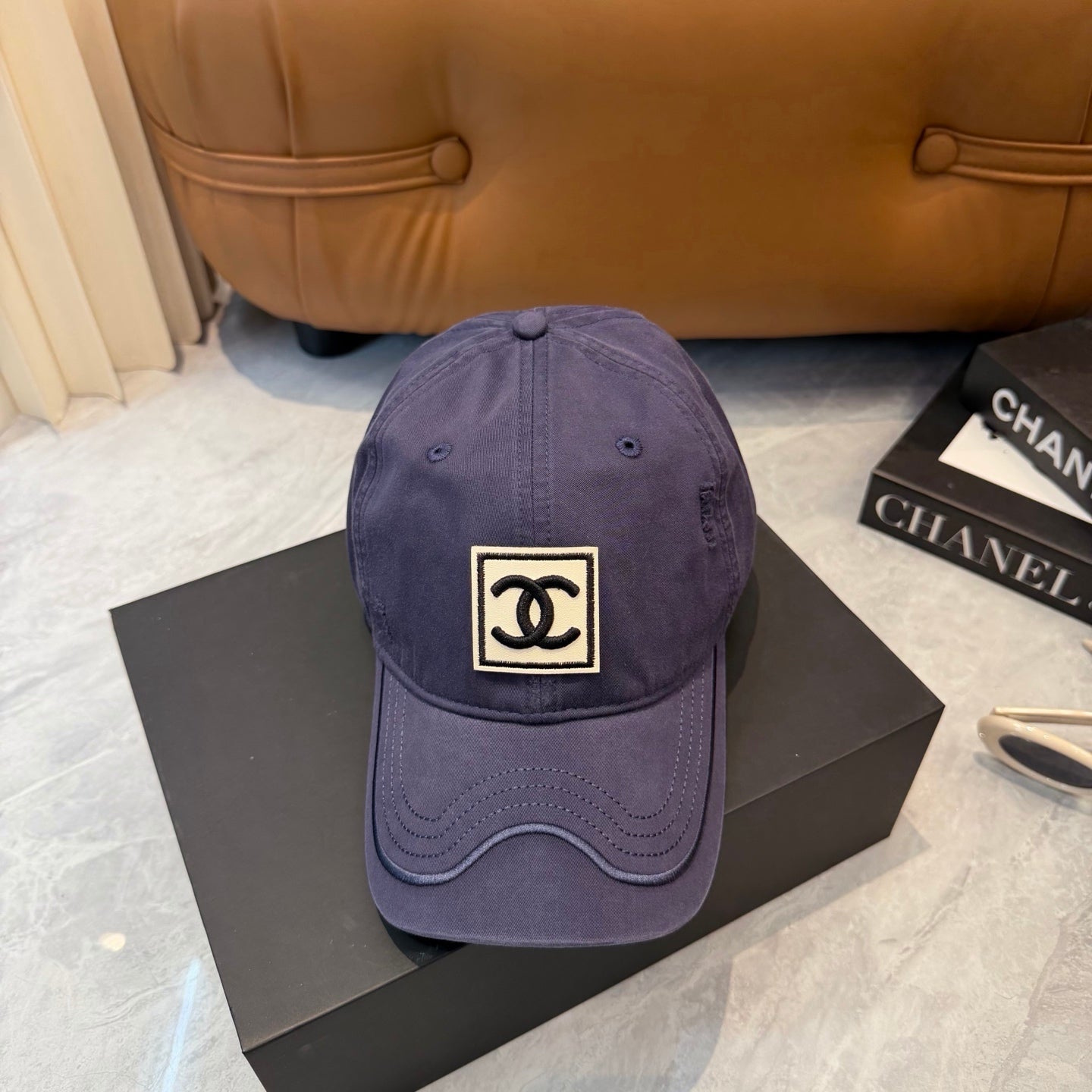Chanel Logo Baseball Cap 250035